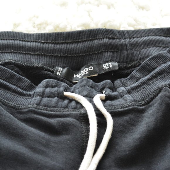 Mango‎ Black Sweatpants - Picture 2 of 4